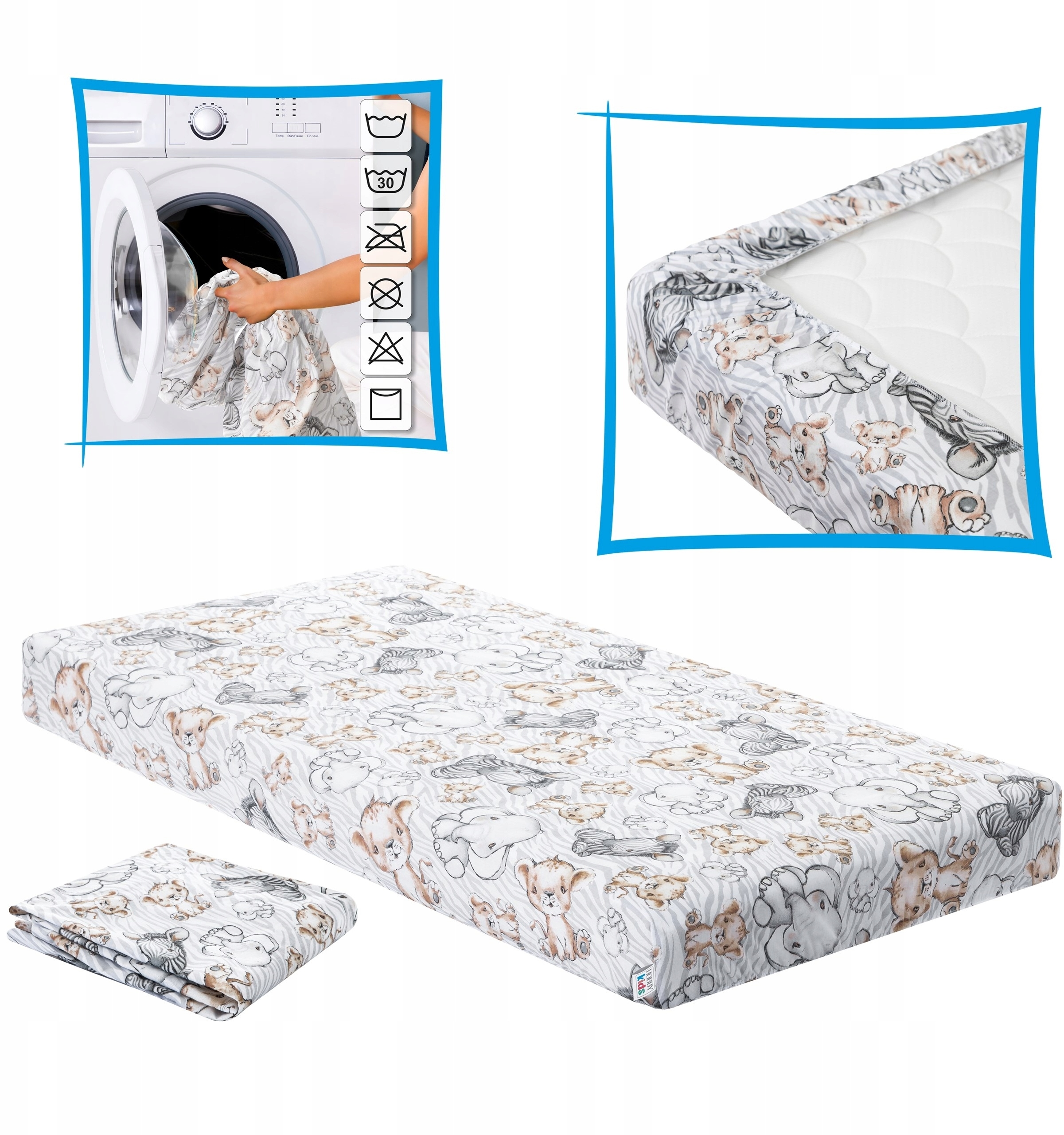 Łatwe w pielęgnacji – Pranie w pralce w 30°C