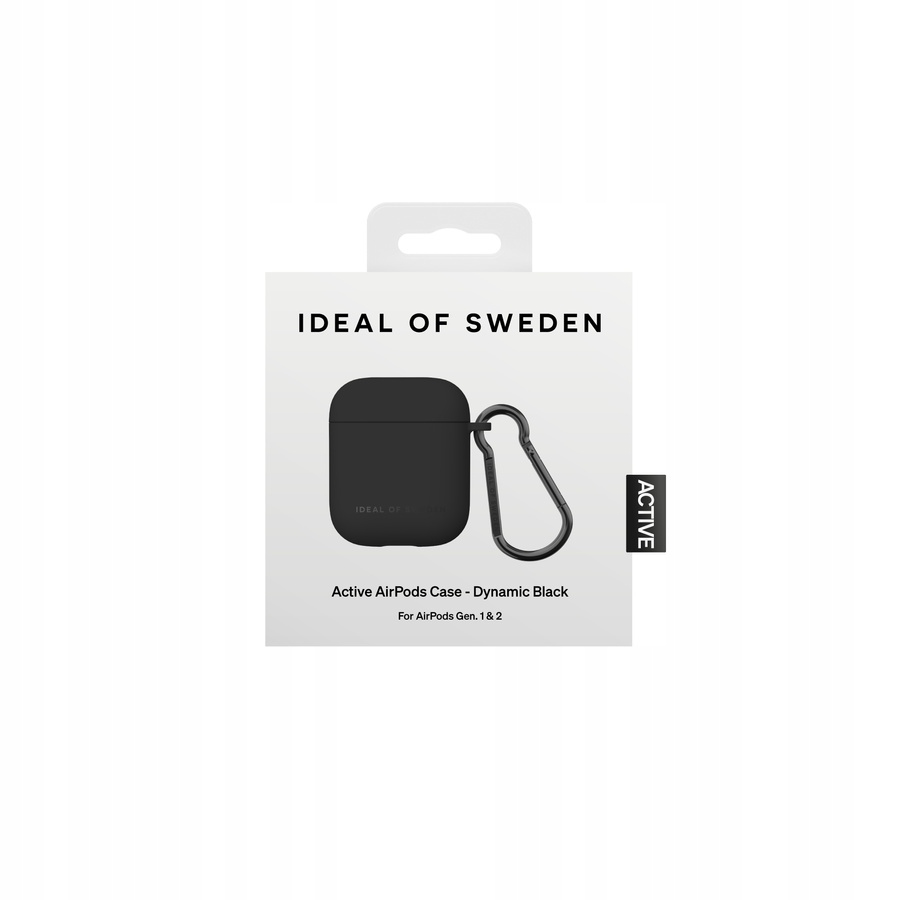 Słuchawki - Ideal of Sweden Etui na słuchawki Active AirPods Dynamic Black – Elegancja i ochrona