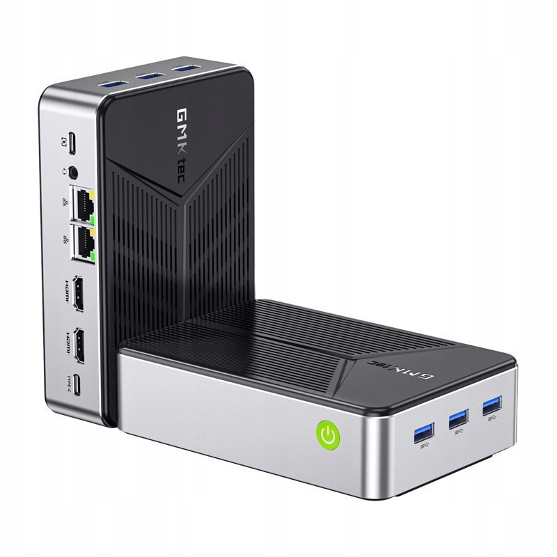 Obsługa trzech monitorów i pełen zestaw złączy