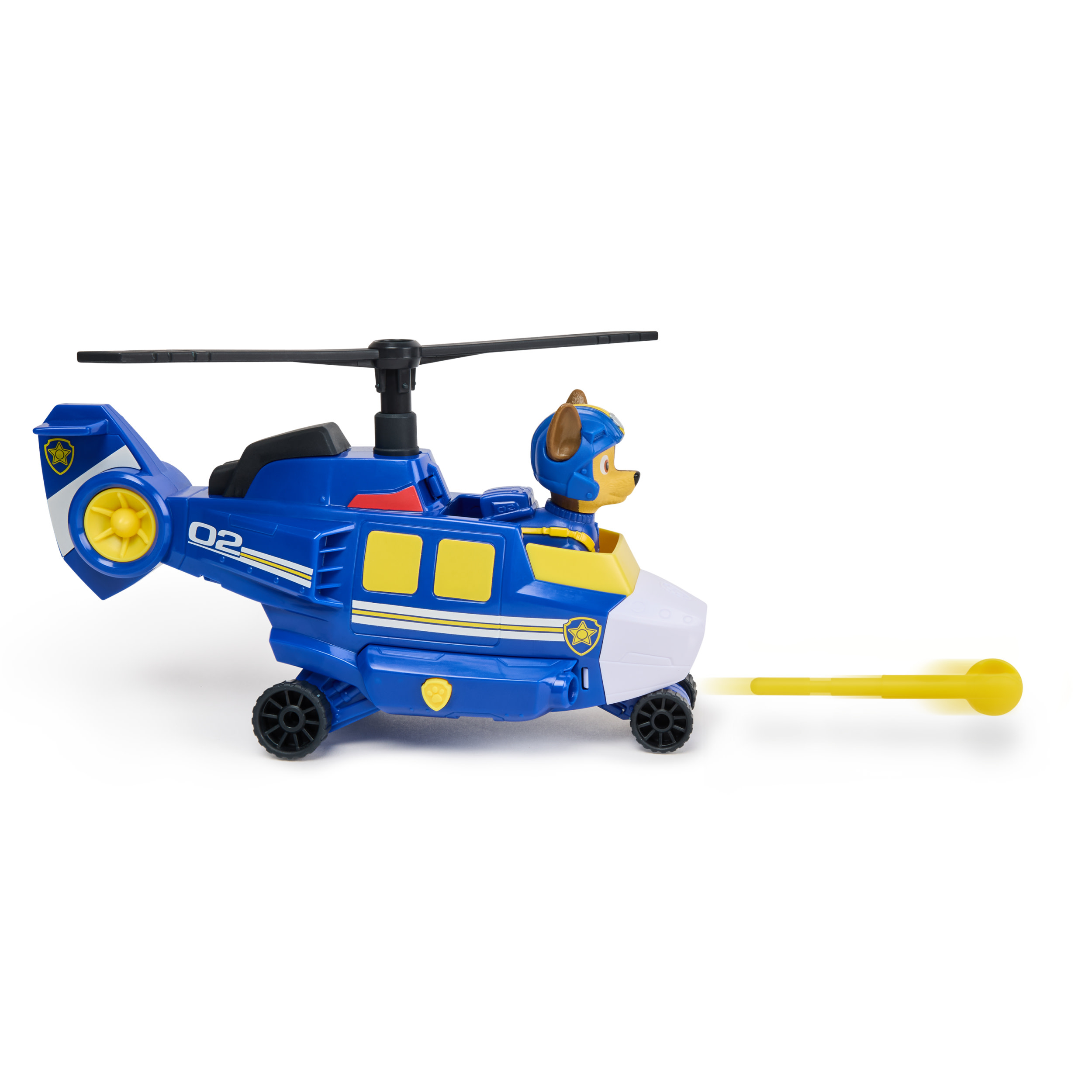 Paw Patrol Air Rescue Pojazd tematyczny Chase – Przygotuj się na akcję!