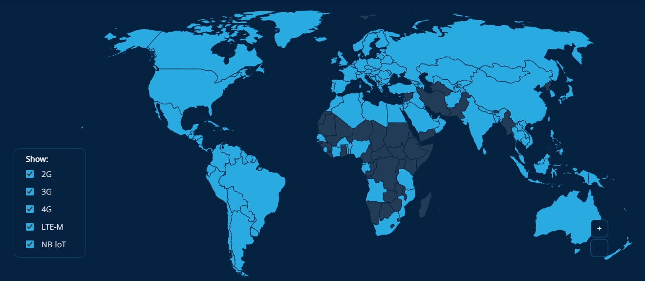 Globalny zasięg i brak abonamentu