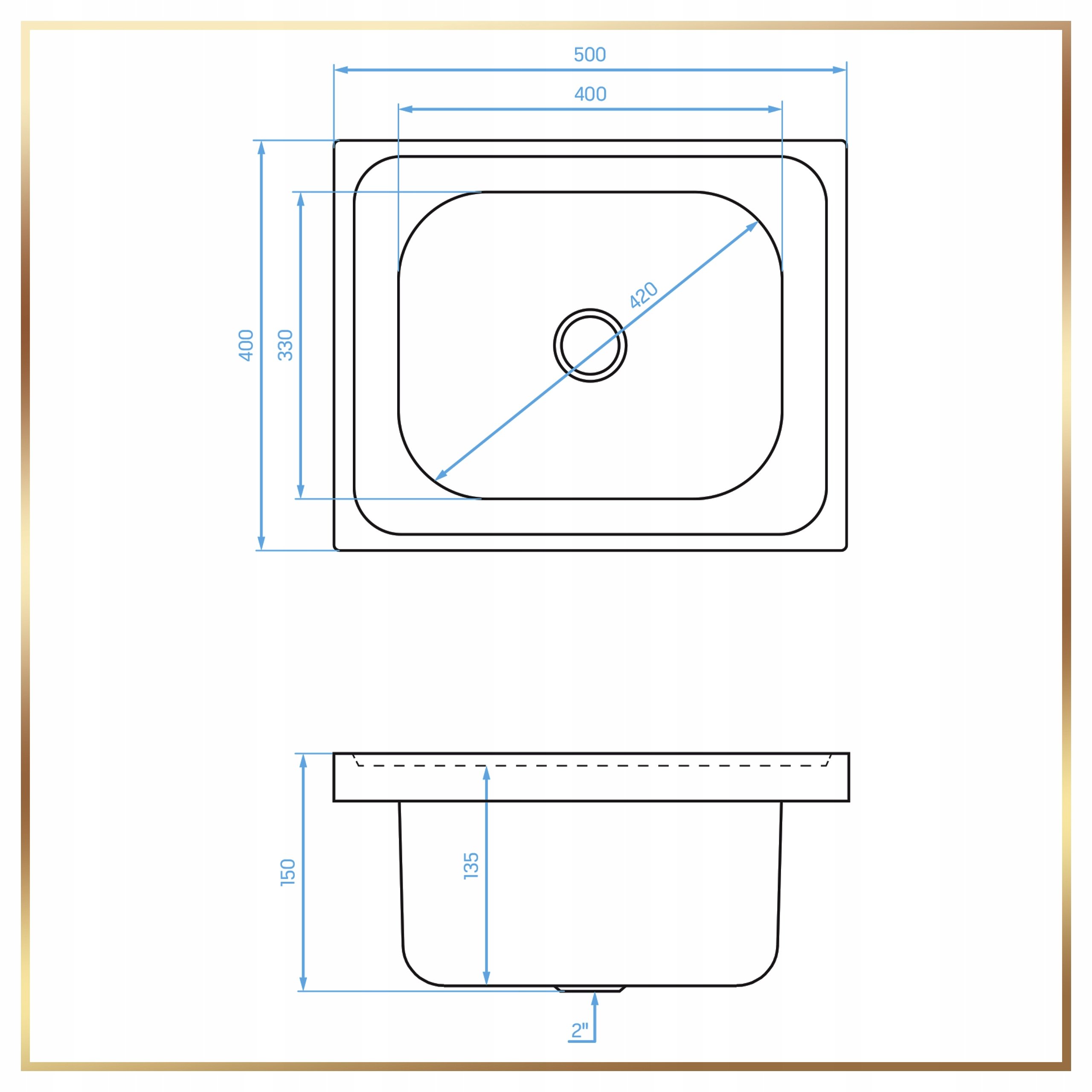 Jednokomorowy Zlewozmywak Stalowy z Gładkim Wykończeniem – Praktyczność w małej kuchni