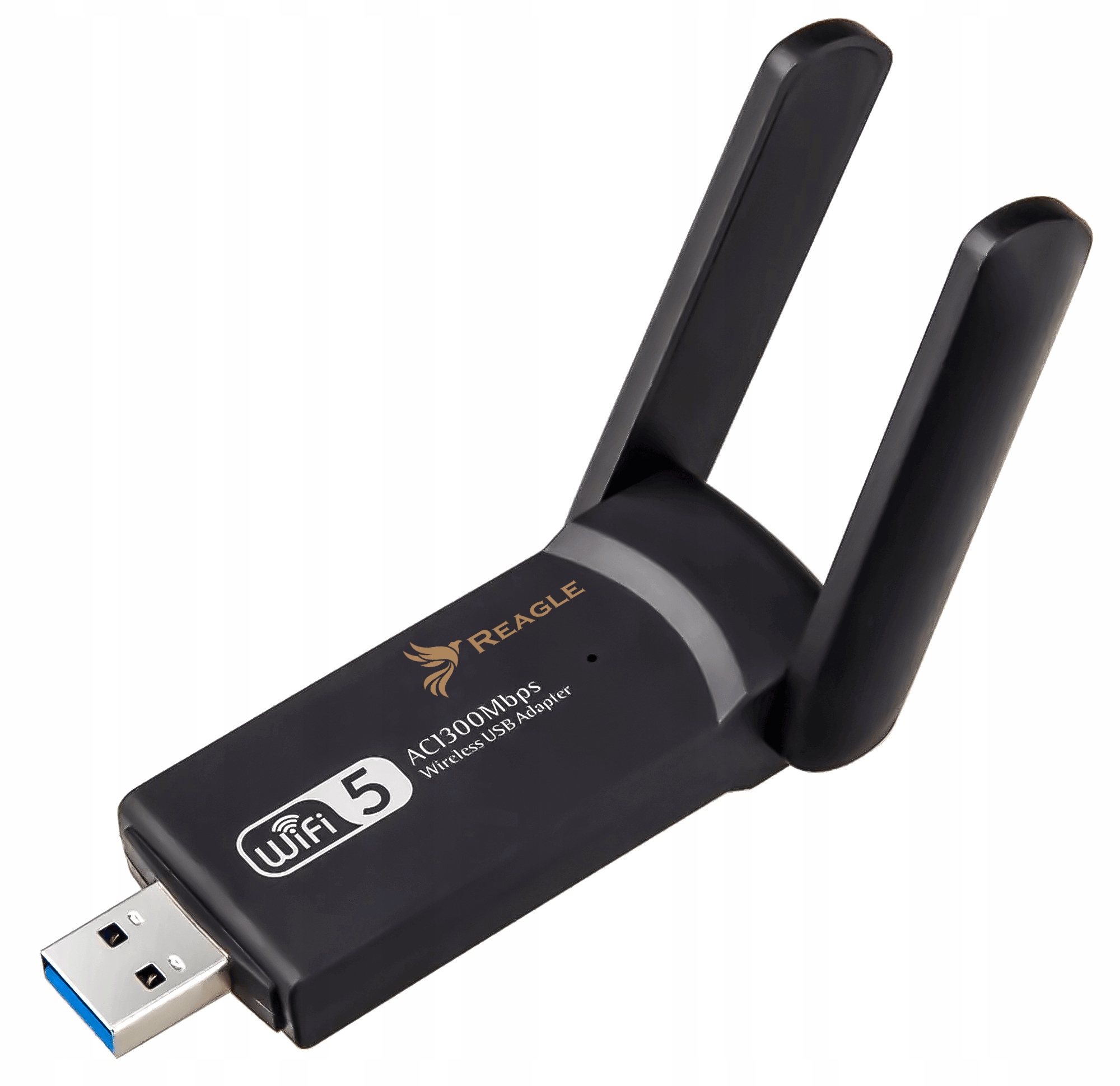 Zewnętrzna Karta Sieciowa WI-FI Adapter USB 3.2 WiFi 1300Mbps 2,4GHz 5GHz – Szybkie połączenie bezprzewodowe