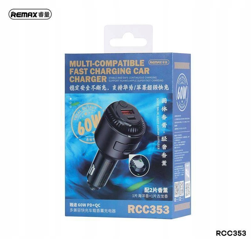 W zestawie z wkładkami zapachowymi – komfort i styl