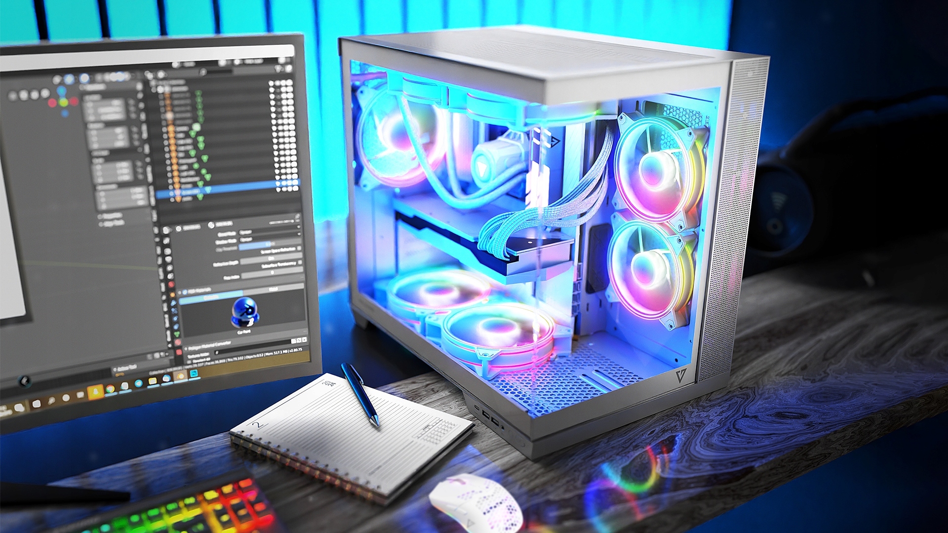 KOMPUTER DO GIER VOLCANO RYZEN 7 8700 l RTX 5060 l 32GB DDR5 l 1TB l WIN 11 Generacja procesora 4