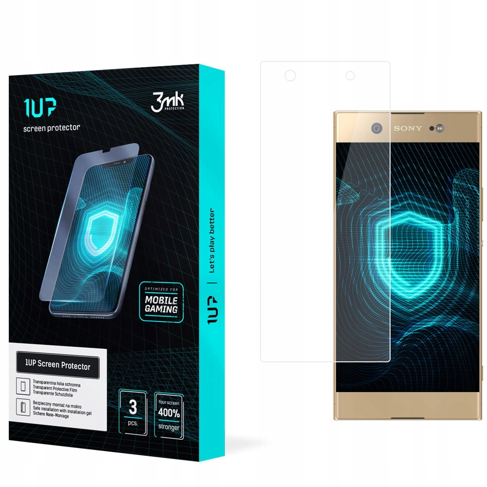 SONY XPERIA XA1 - Folia ochronna 3MK 1UP dla graczy