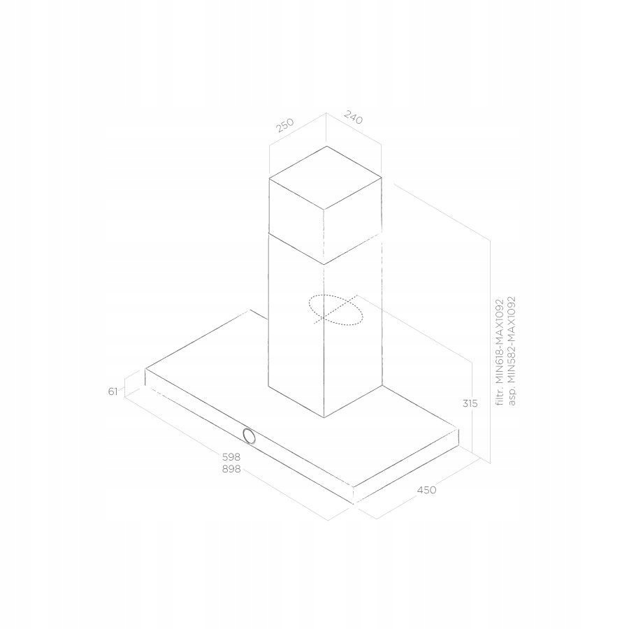 Funkcja Easy Installation – Prosta regulacja i montaż okapu