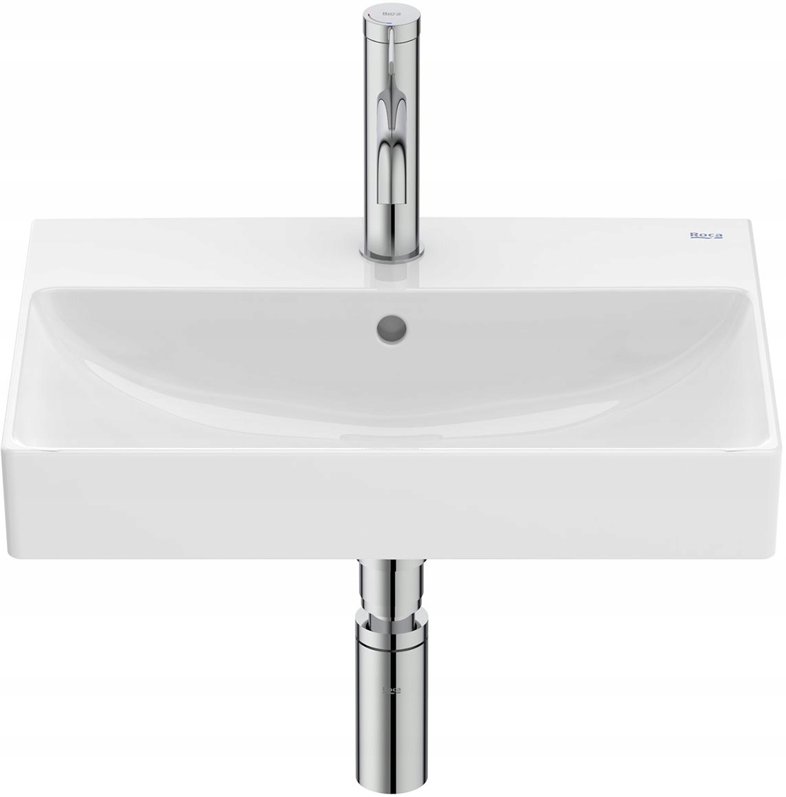Umywalka Ścienna ROCA ONA 50x36 COMPACTO A32768E000 – Elegancja i funkcjonalność w Twojej łazience