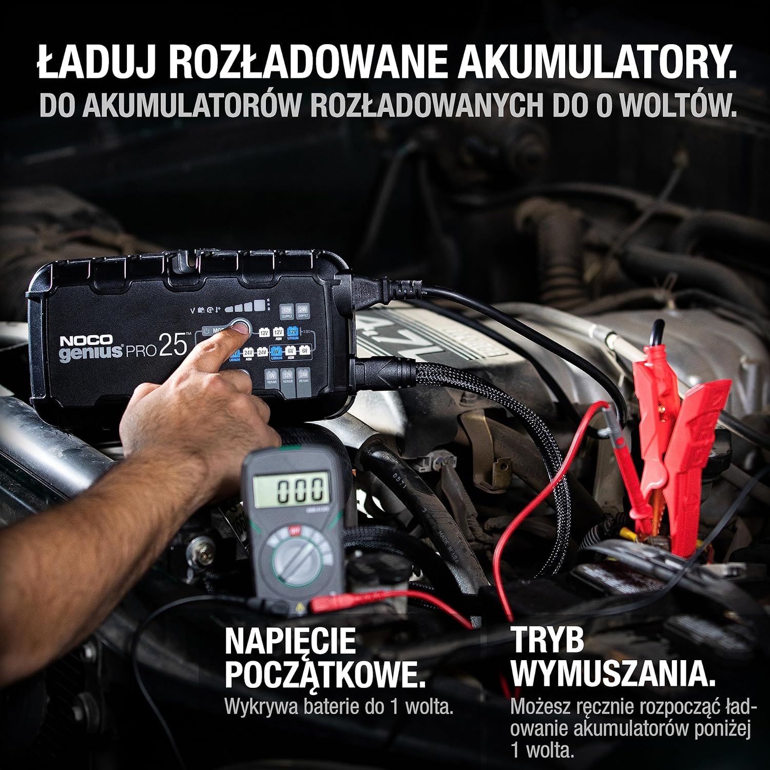 Automatyczne wykrywanie zasiarczenia akumulatora