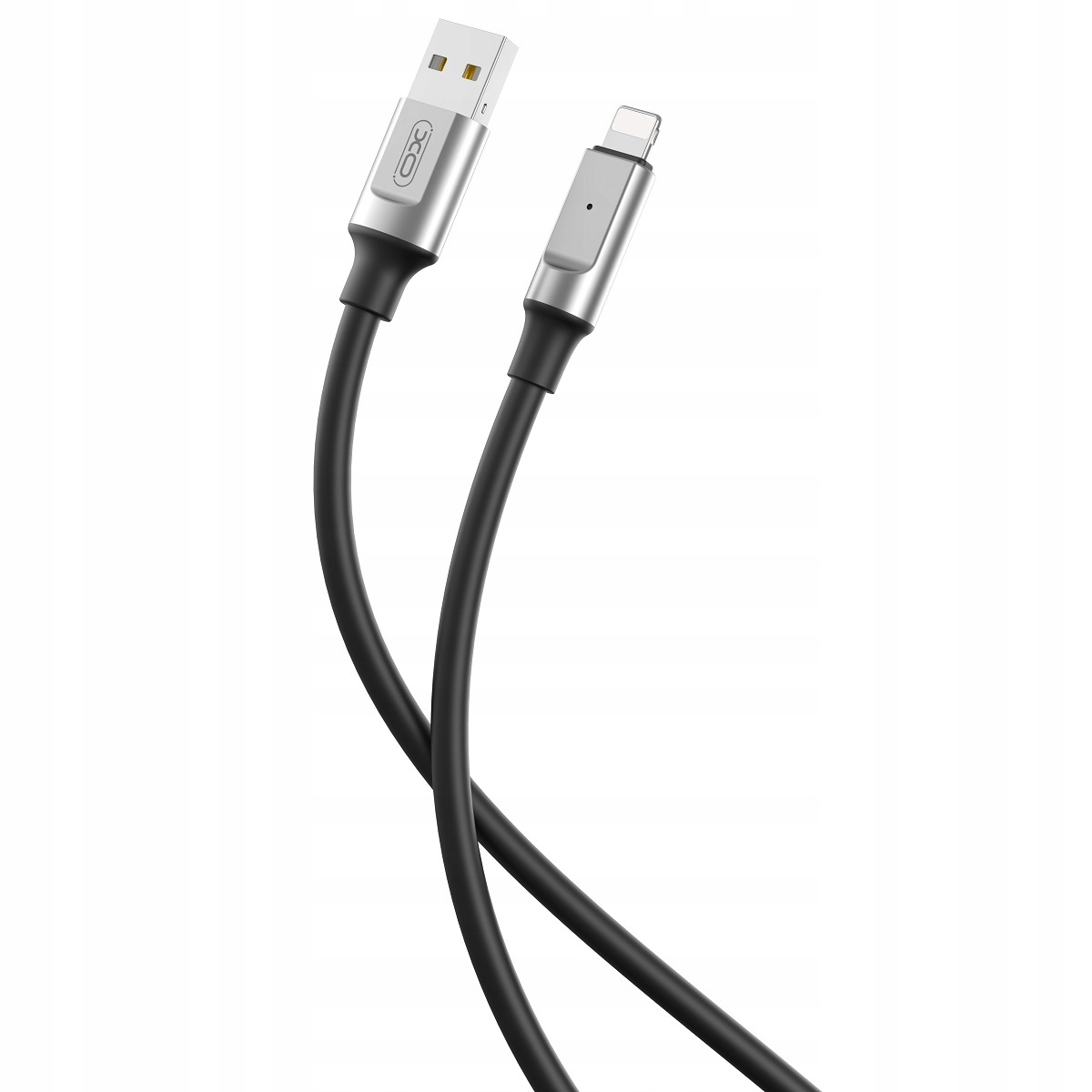 Kabel USB-A - Lightning 1 m Czarny (NB251) – Idealne rozwiązanie do codziennego użytku