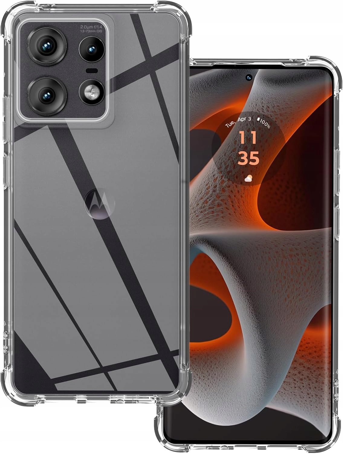 Etui pancerne Supero FlexAir Pro do Motorola Edge 50 Pro – Doskonała ochrona dla Twojego smartfona