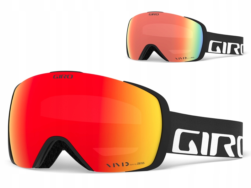 Gogle zimowe GIRO CONTACT BLACK WORDMARK – Idealne na każdą pogodę