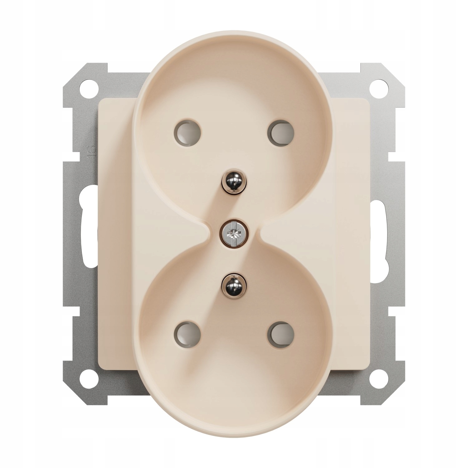 Gniazdo podwójne z uziemieniem Schneider Sedna Design SDD112275 – Elegancja i funkcjonalność w Twoim domu