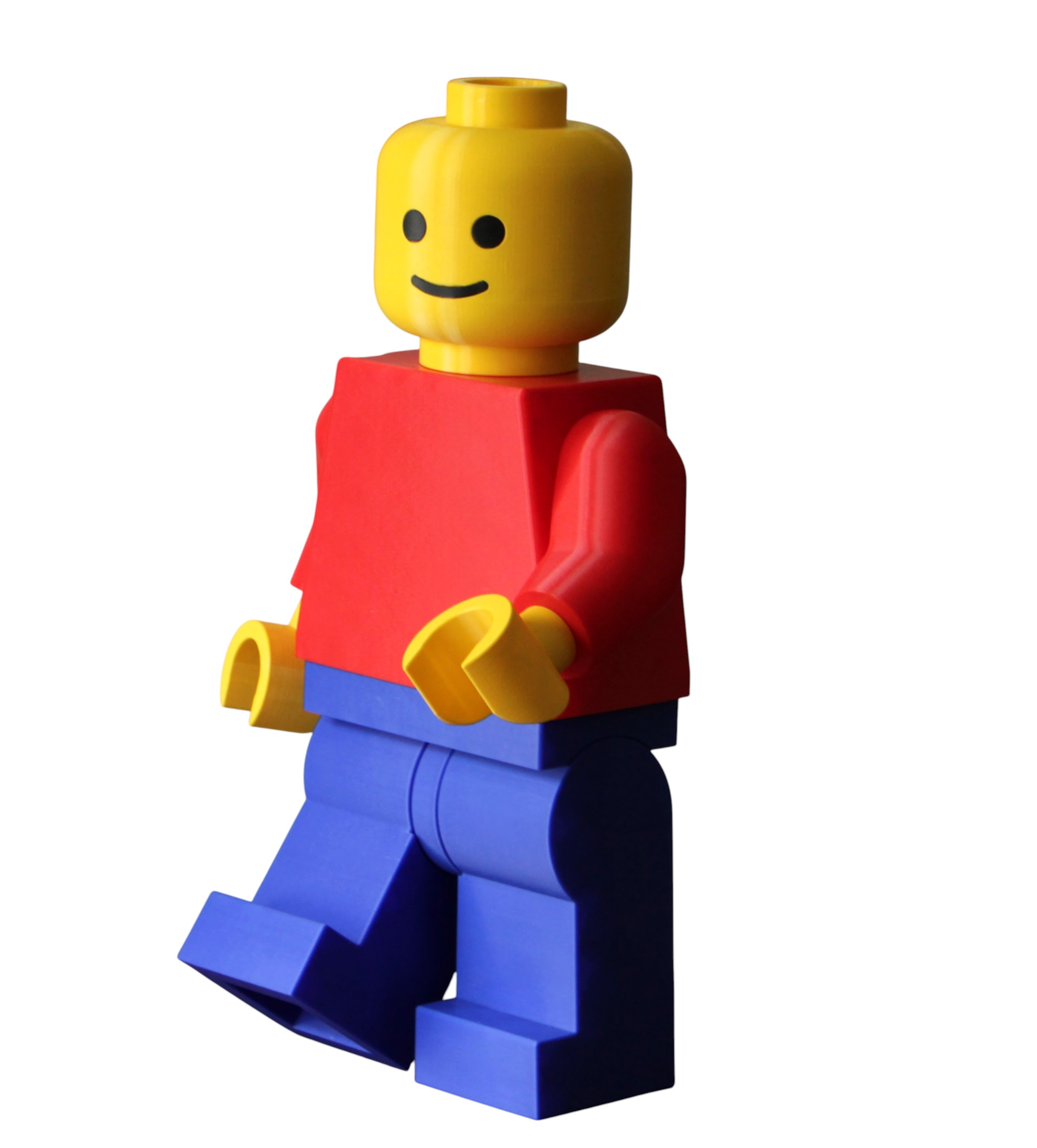 Kolekcjonerska figurka w stylu LEGO Brick MegaFigure 40 cm – Idealna dekoracja dla fanów LEGO
