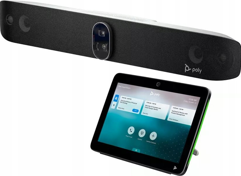 Kino domowe Poly POLY Zestaw soundbara wideo Studio X72 All-In-One z kontrolerem TC10 – Doskonała jakość dźwięku i obrazu