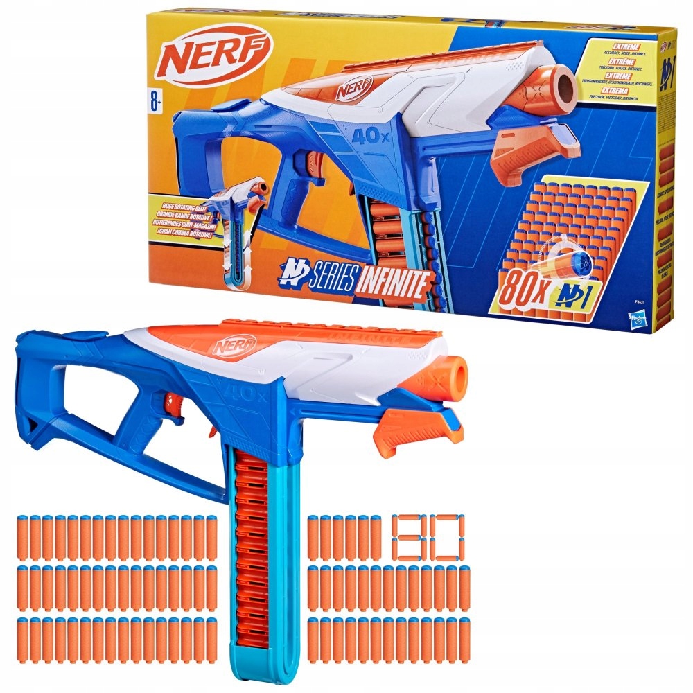 Nerf NERF N Series Blaster Infinite – Ekstremalna zabawa dla młodych wojowników