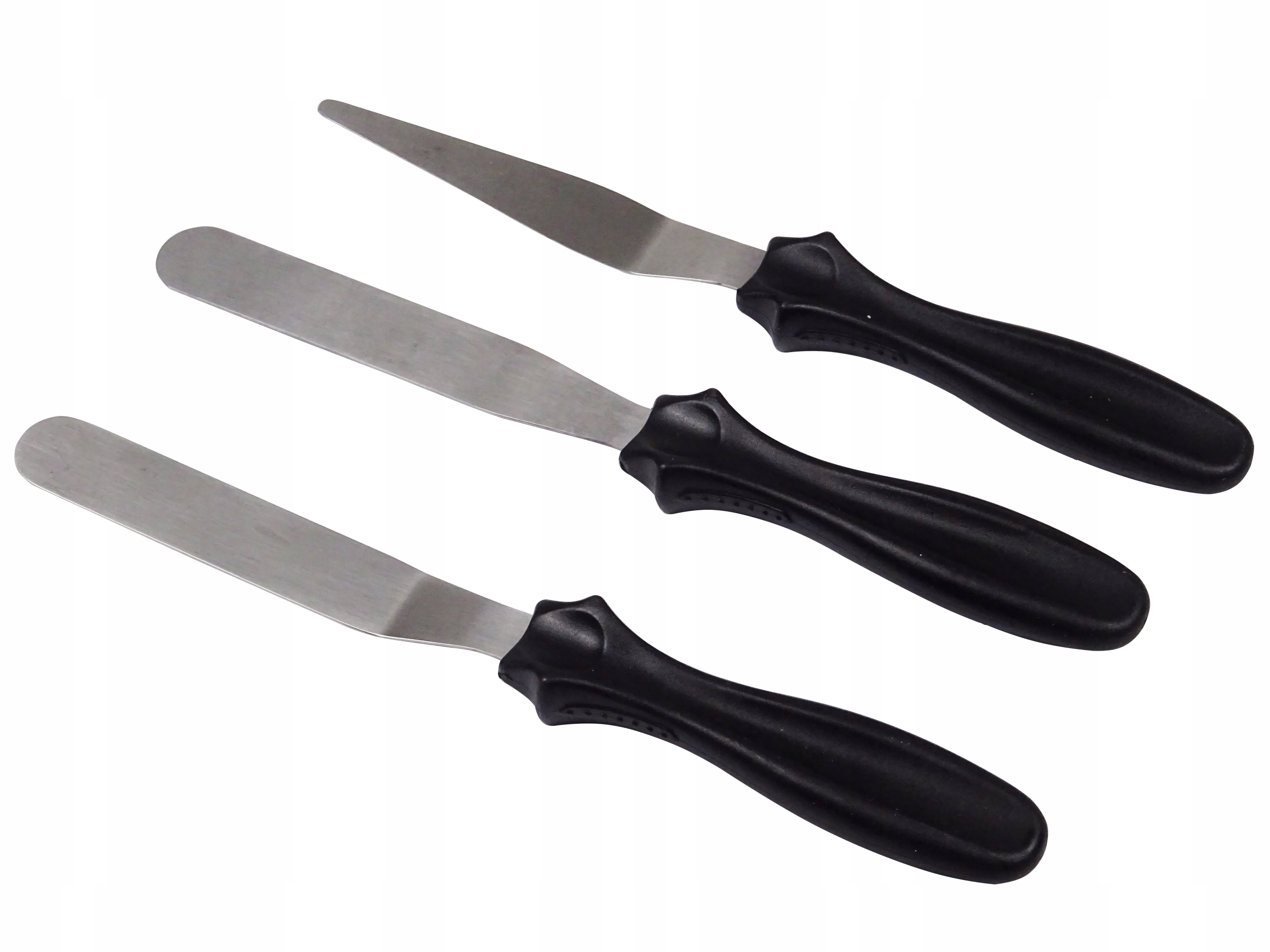 Zestaw 3 Szpatułek do Dekoracji Wyrobów Cukierniczych Brunbeste BB-1693 – Idealny do Twojej Kuchni