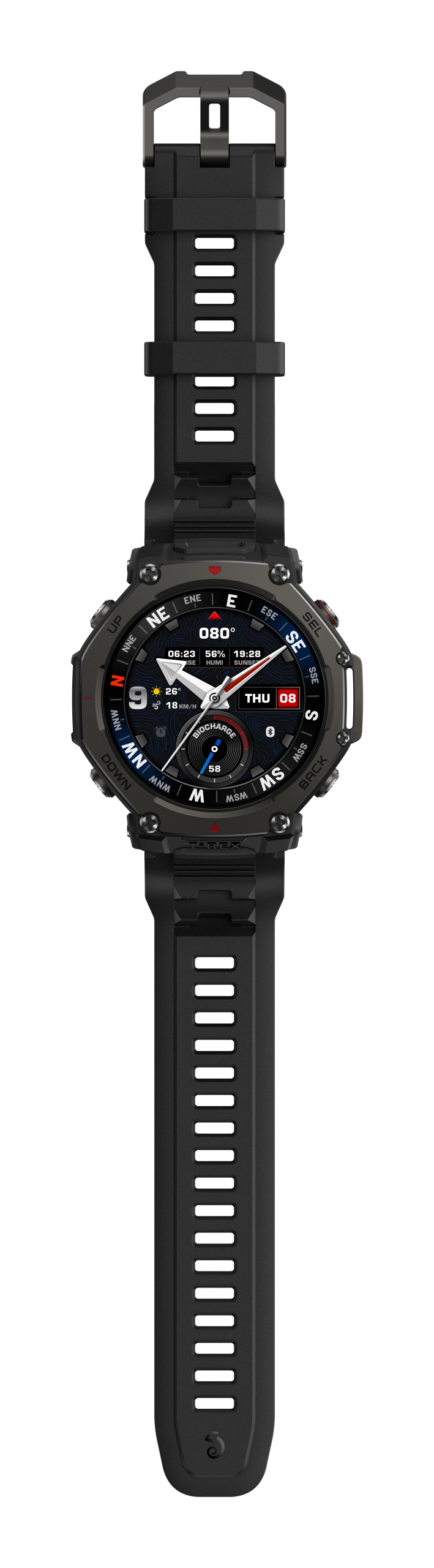 Wbudowany GPS z obsługą sześciu systemów satelitarnych