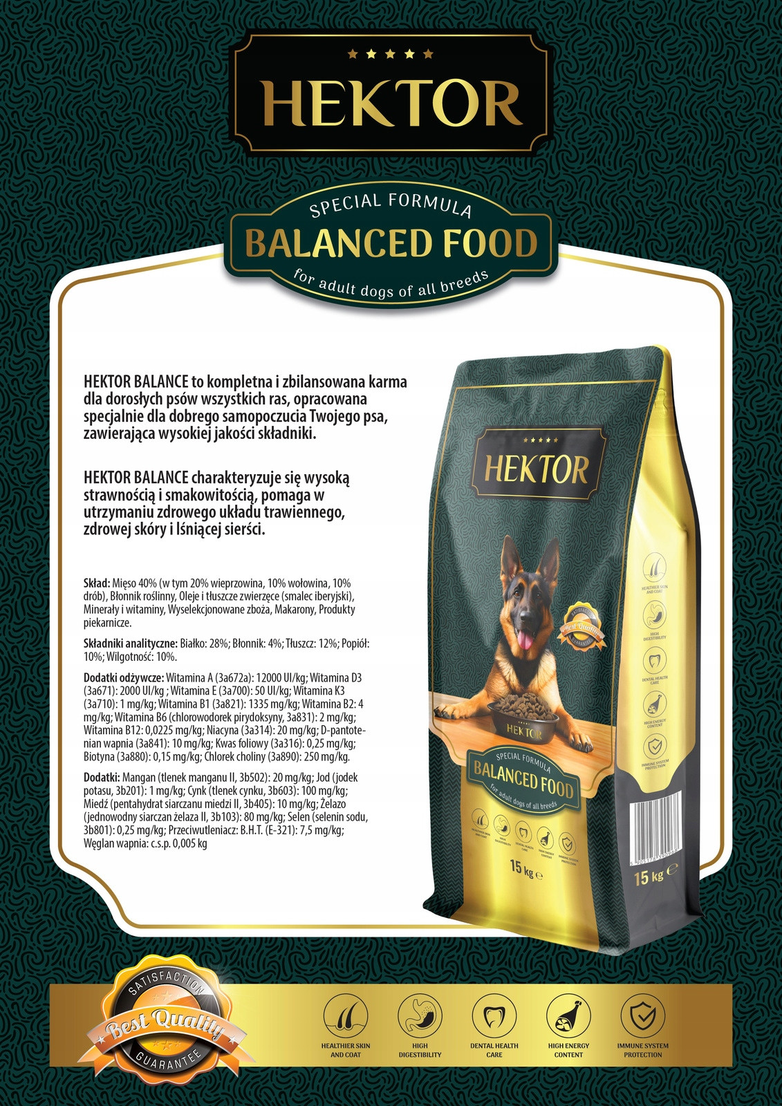 Wysoka zawartość białka dla zdrowych mięśni