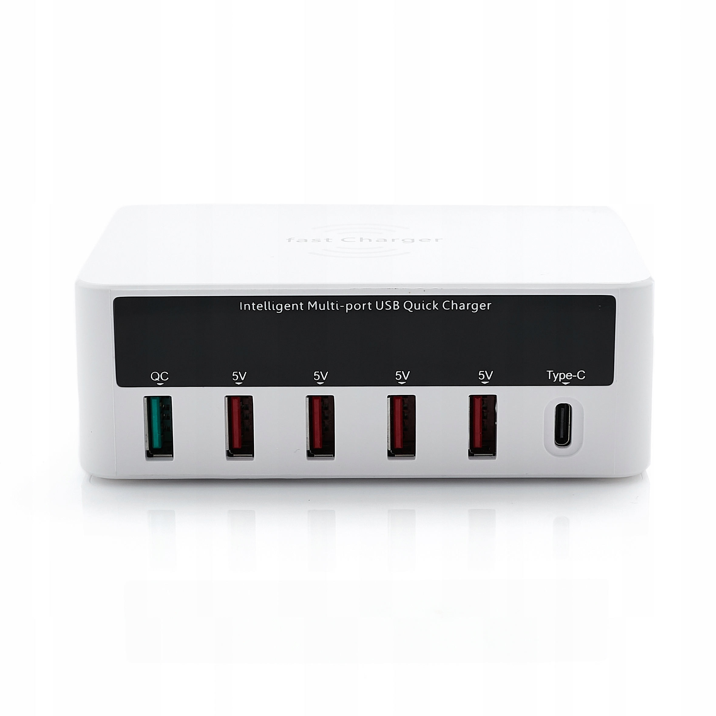 Ładowarka USB 6 Port USB Typu C Quick Charge 3.0 – Wygodne ładowanie dla całej rodziny