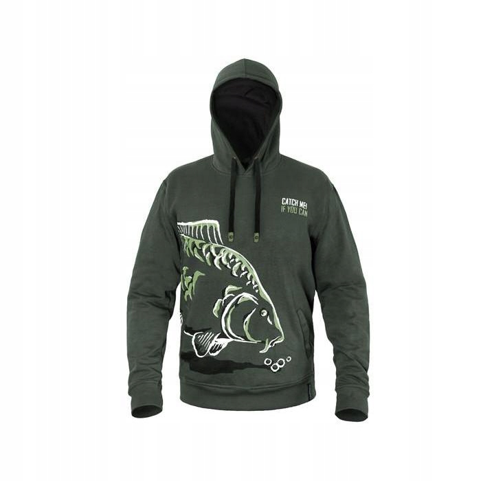 Bluza z kapturem Delphin CATCH ME! – Styl i funkcjonalność dla wędkarzy