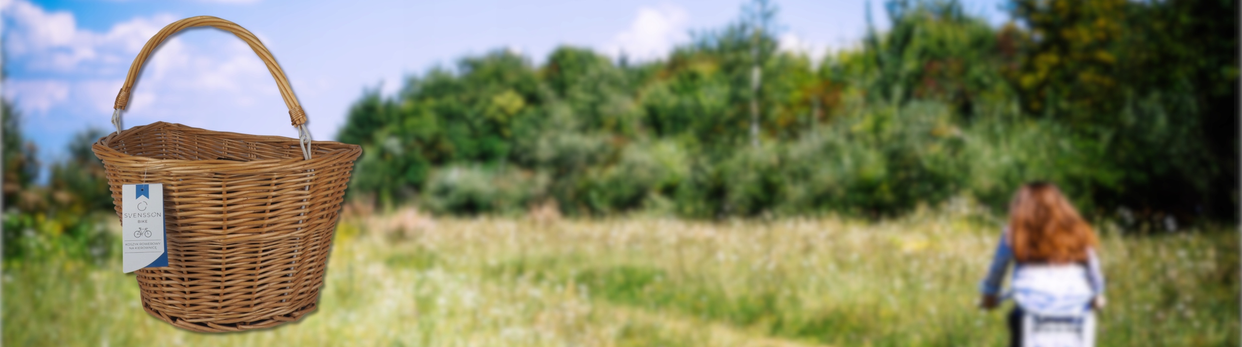 Wygodne przewożenie zakupów na rowerze