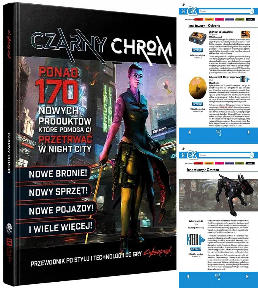 Nowe akcesoria i przedmioty w Czarnym Chromie