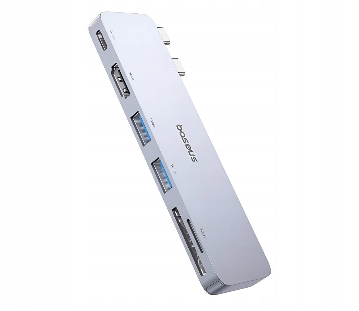 Hub USB Baseus UltraJoy Series 6w1 USB-C 40 Gb/s – Rozszerz swoje możliwości