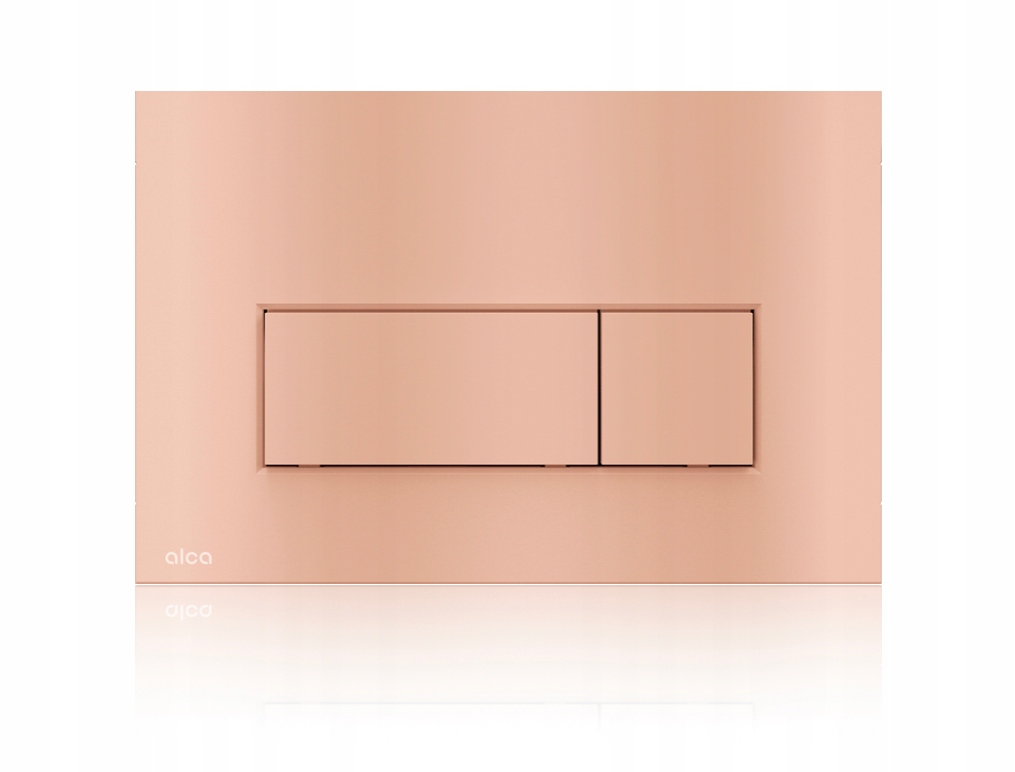 Przycisk spłukujący M57-RG-M / ALCA / THIN – Elegancja w kolorze Red Gold Mat