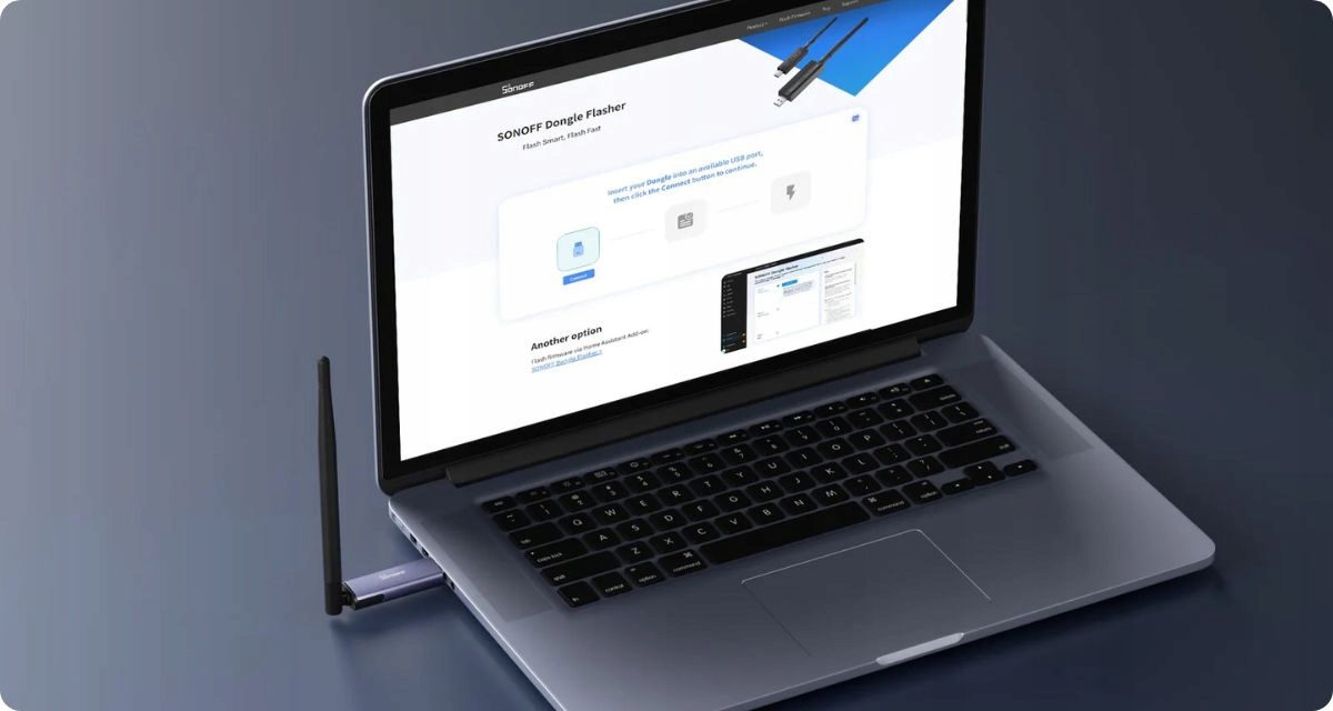 Łatwe aktualizacje oprogramowania z SONOFF Dongle Flasher
