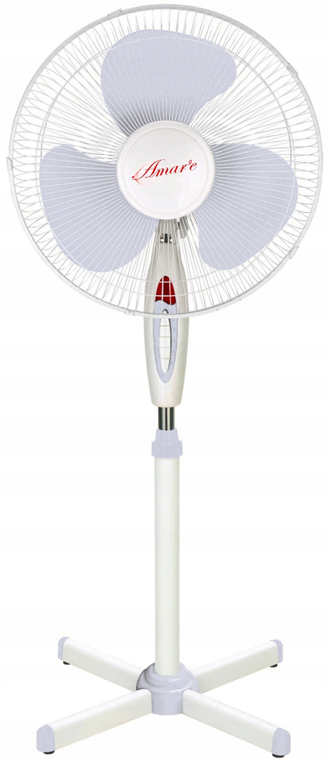 Wentylator podłogowy OSCYLACYJNY AMAR'E VT-04 40 cm 40W – Komfort i styl w Twoim domu