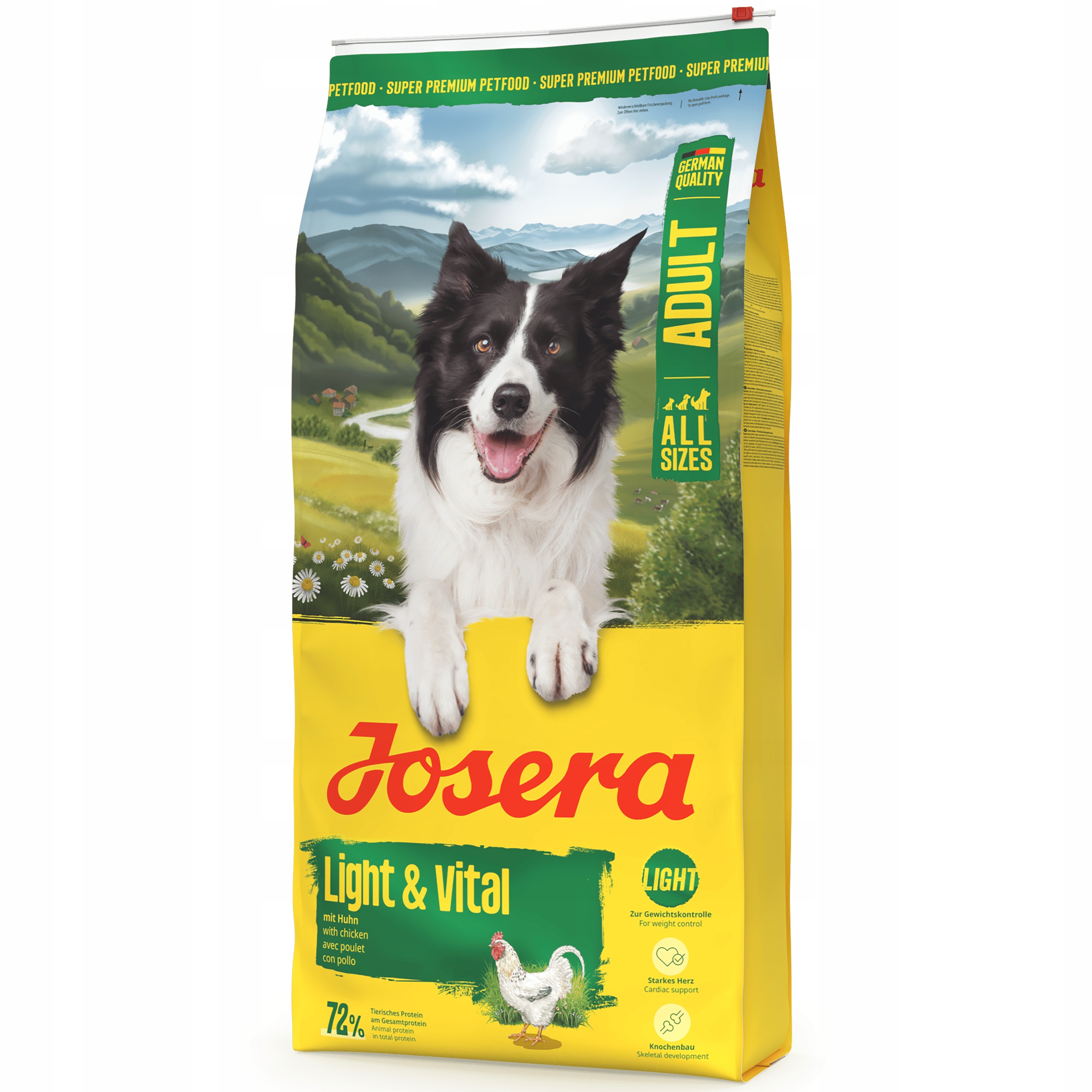 Josera Adult Light & Vital 12,5kg – Karma dla psów z nadwagą