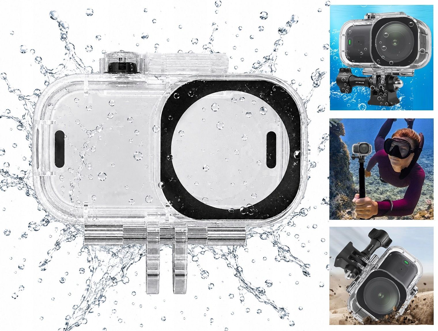 Obudowa wodoodporna podwodna etui do DJI Osmo Nano – Idealna do nurkowania