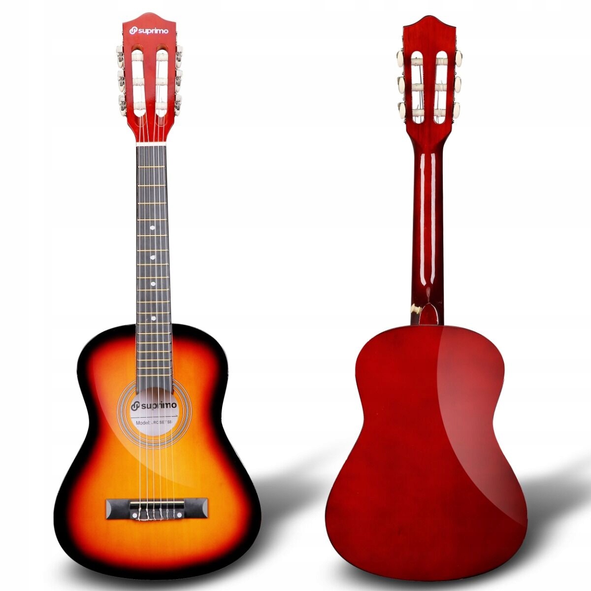 SUPRIMO JRC SET SB – Gitara klasyczna 1/4 sunburst dla początkujących