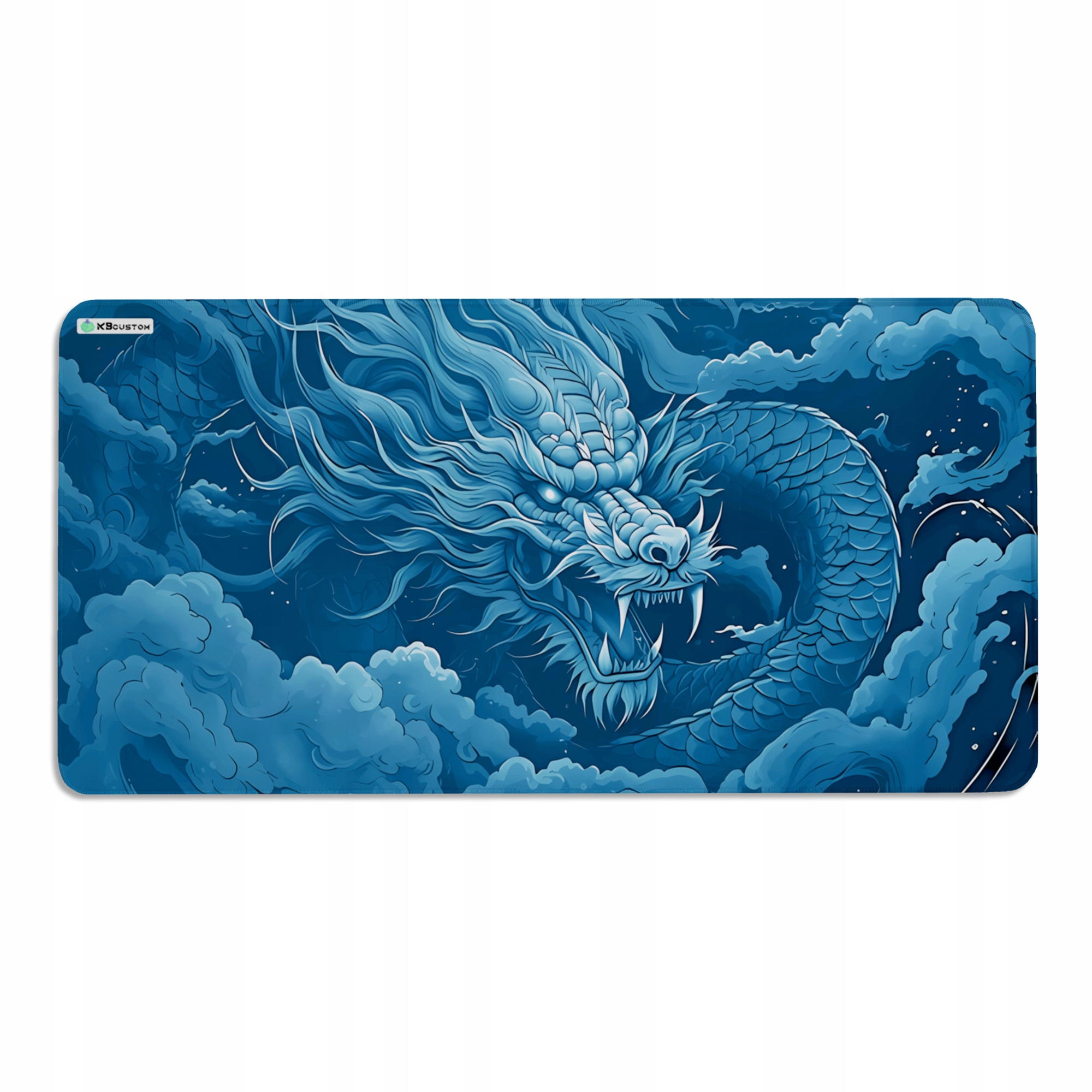 DUŻA PODKŁADKA MATA POD MYSZKĘ MYSZ 120x60cm XXXL KBcustom Biurko Dragon 74 – Komfort i styl w pracy