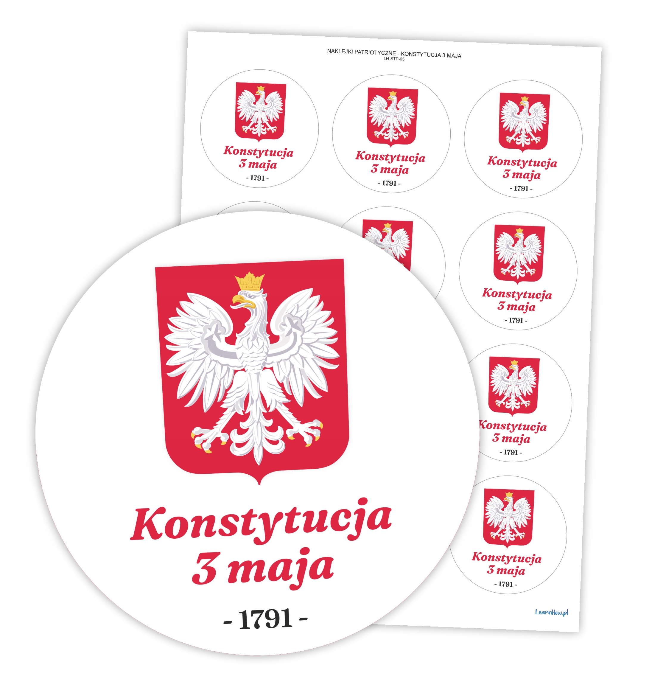 Idealne do dekoracji podczas uroczystości patriotycznych