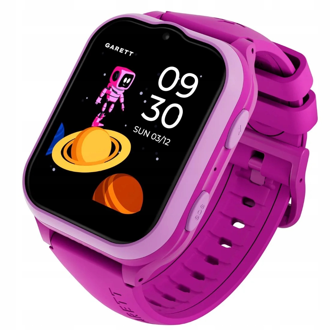 Garett Kids eSim 4G – Smartwatch dla dzieci w różowym kolorze