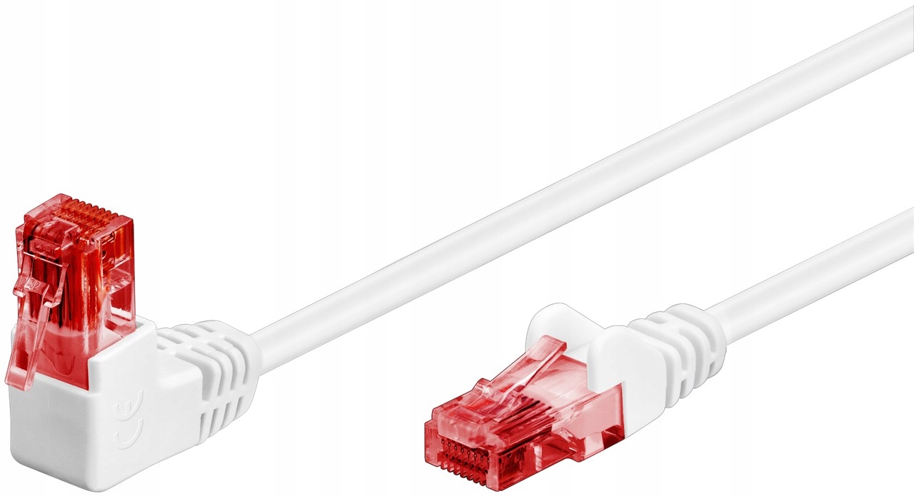 Wtyczki RJ45: Prosta i kątowa dla ograniczonej przestrzeni