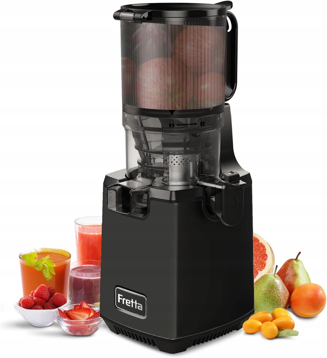 Fretta F6000 Sokowirówka 1,8l 250 W BEZ BPA – Idealne rozwiązanie dla miłośników zdrowych soków