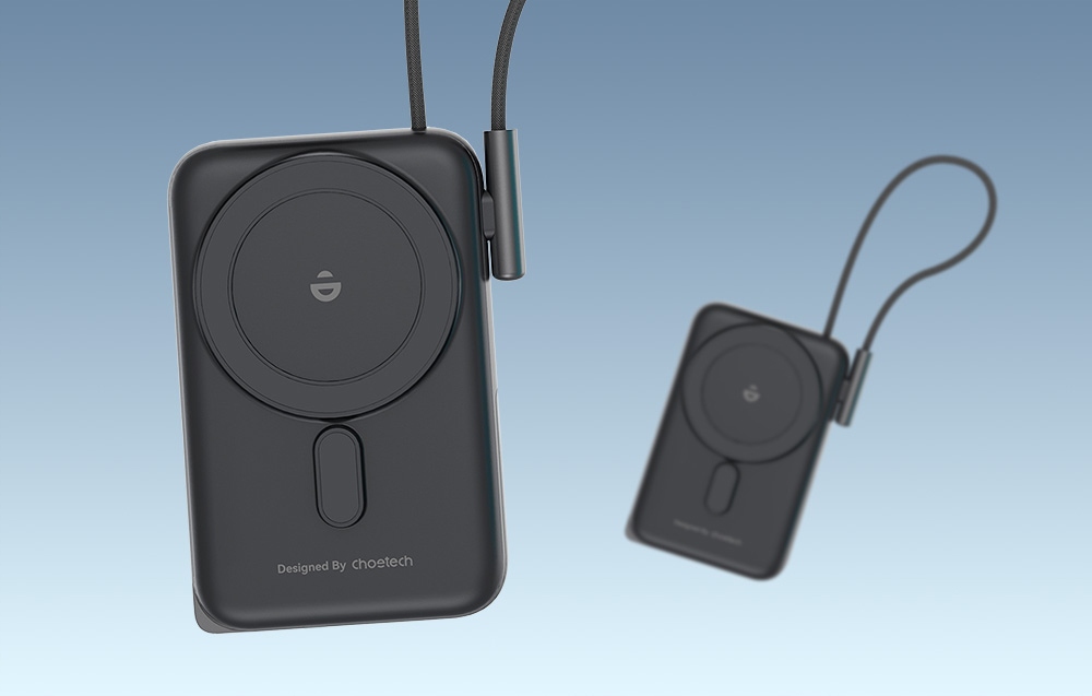 Powerbank magnetyczny Choetech B735 10000mAh 20W PD + kabel USB-C – Twoje mobilne źródło energii