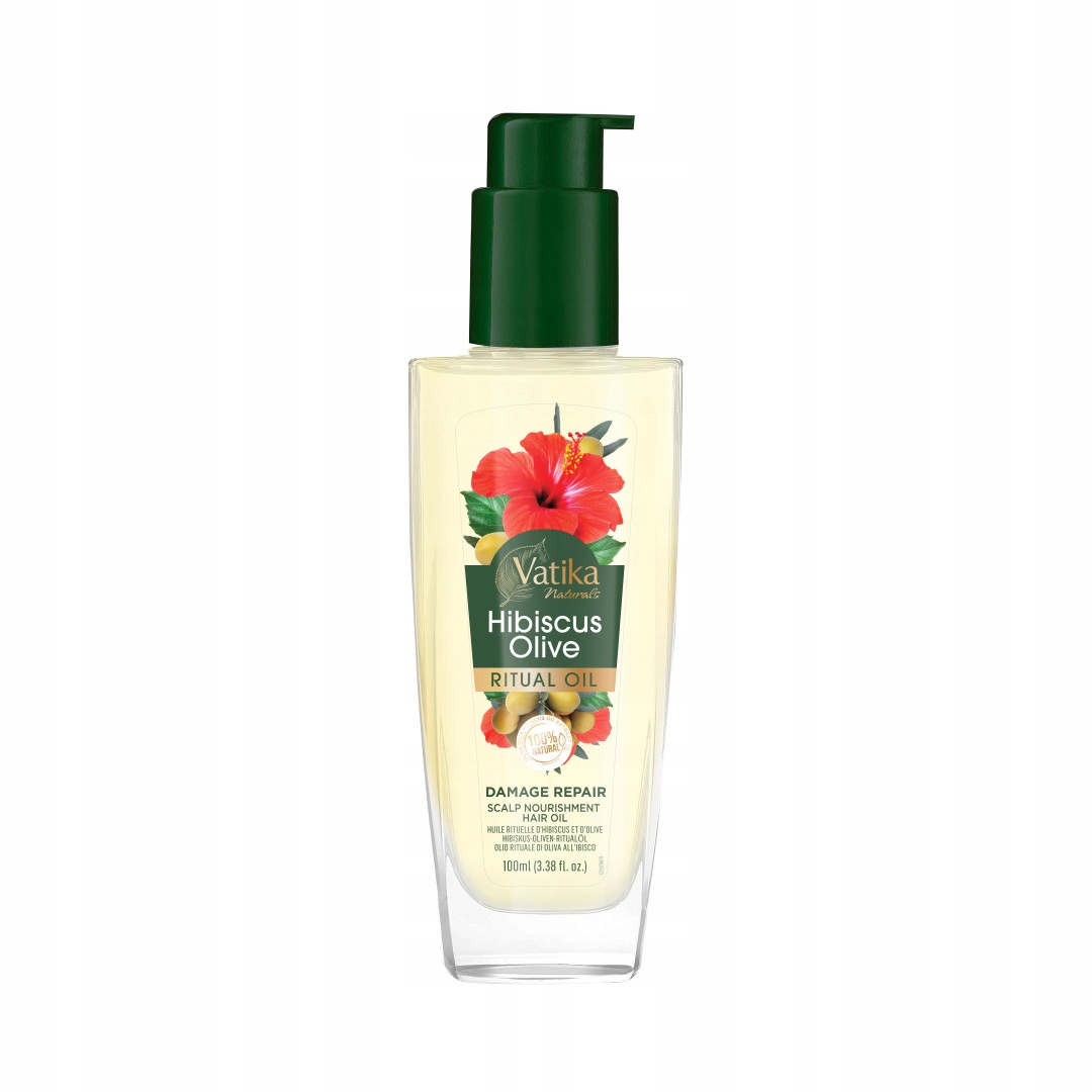 Dabur Olejek do włosów Hibiscus Olive Ritual Oil 100ml – piękno w każdej kropli