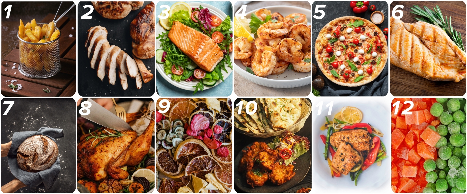 Frytkownica beztłuszczowa 12L - AIR FRYER Frytownica 1800W HUSLOG HUS1023