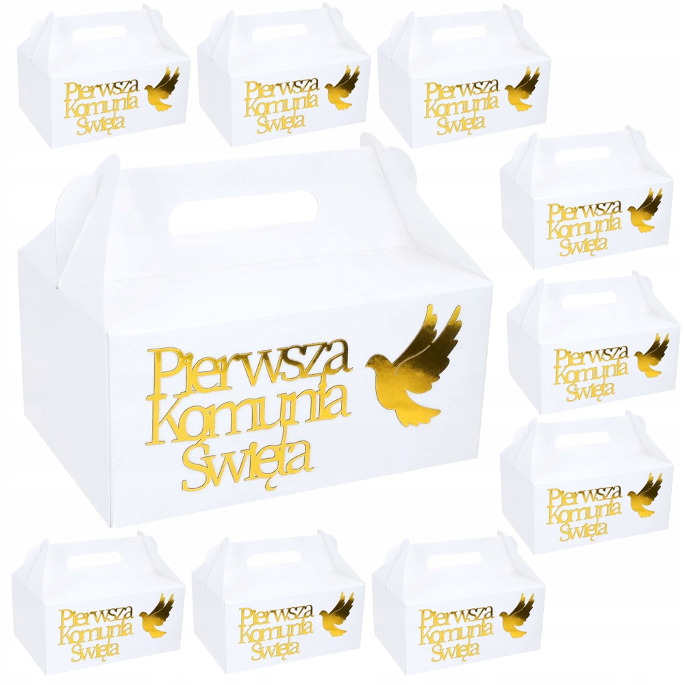 Idealne na przyjęcia komunijne – Zestaw 10 sztuk