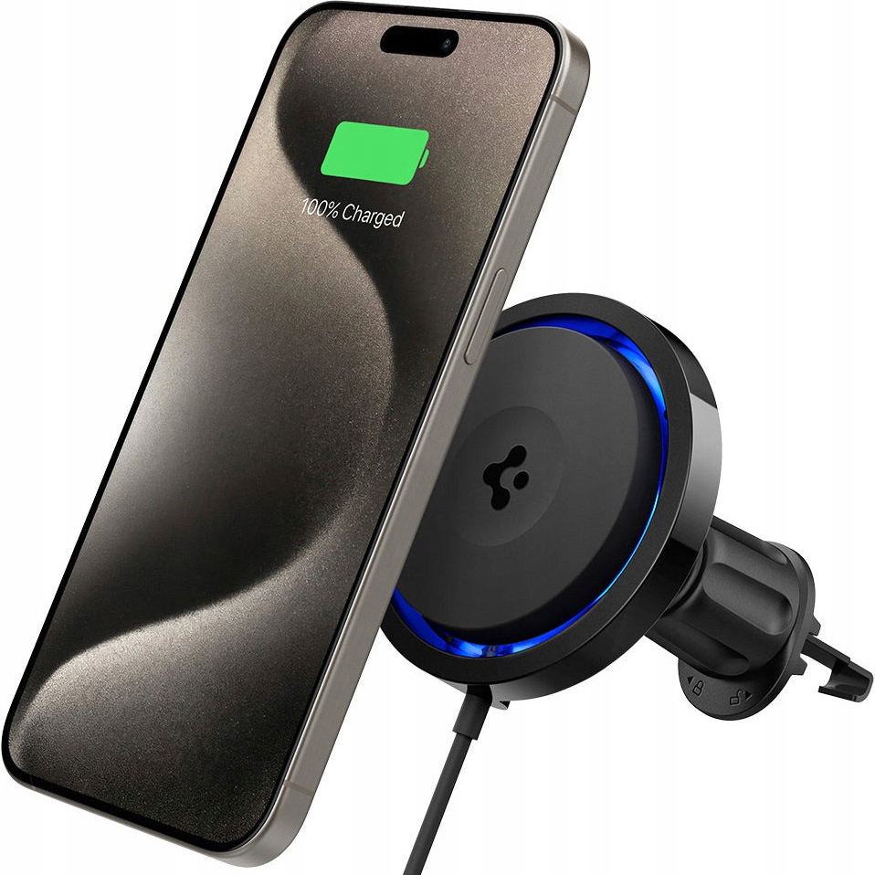 Spigen OneTap Pro 3 CryoMax MagSafe – Bezprzewodowy uchwyt samochodowy do ładowania