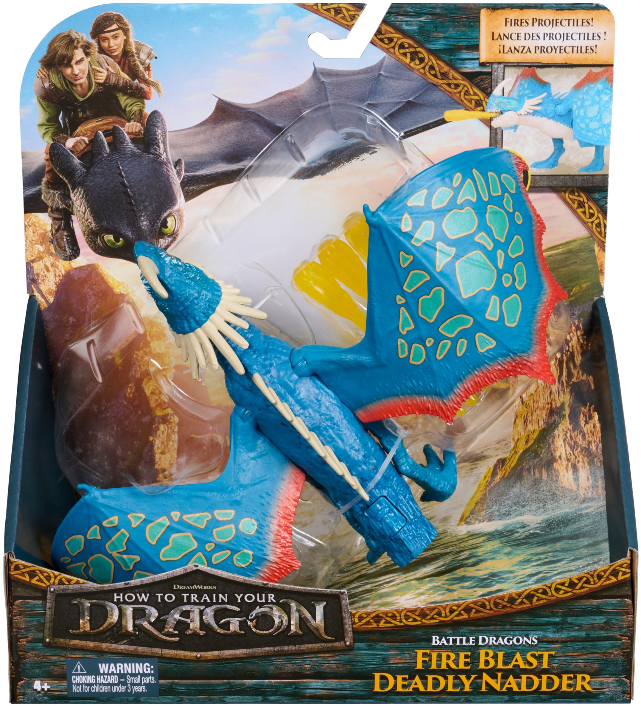 Dragons Movie Feature Dragons - Deadly Nadder – Wspaniała figurka do zabawy
