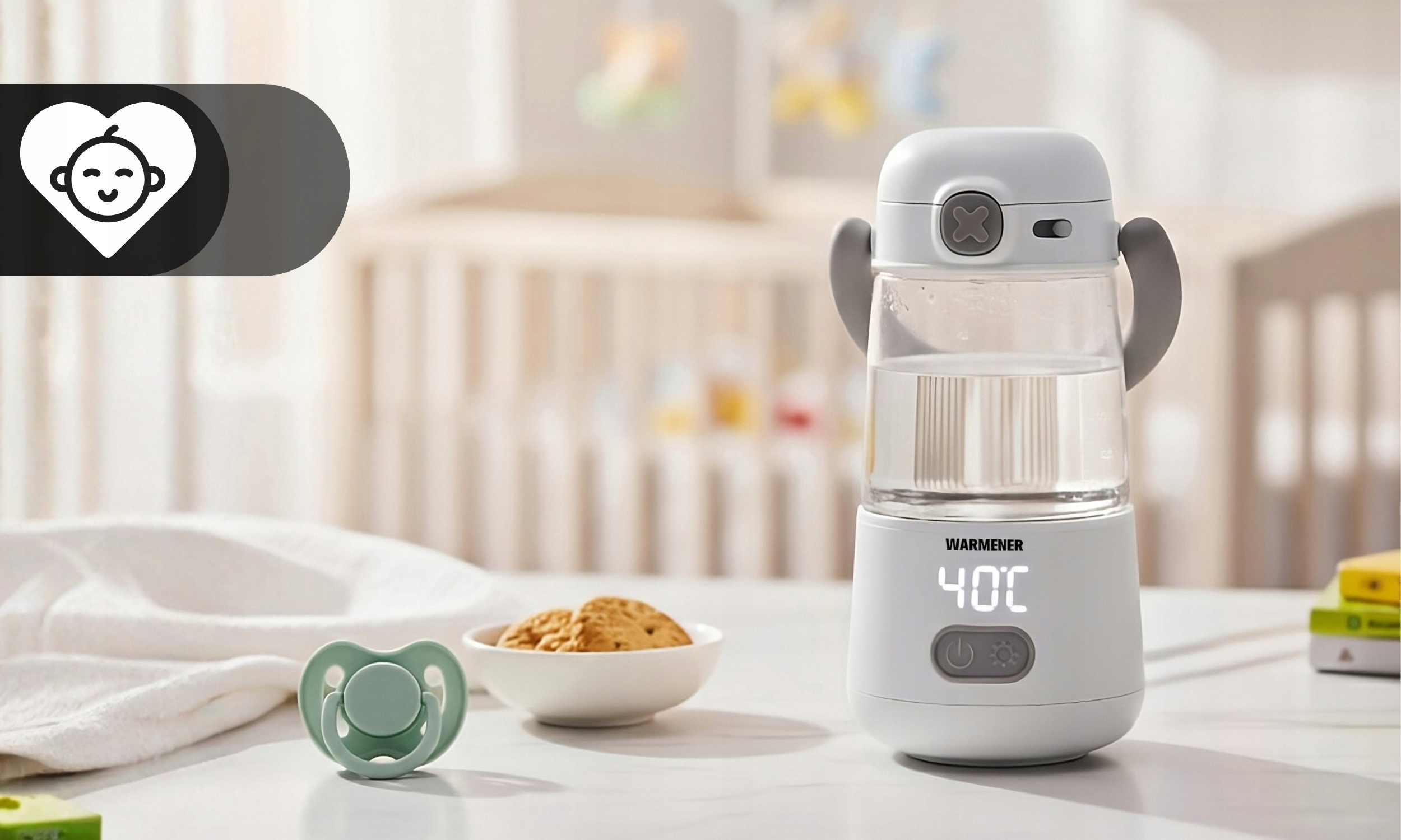 Szczelna konstrukcja podgrzewacza Warmener PureGo 2w1 bez ryzyka wycieków