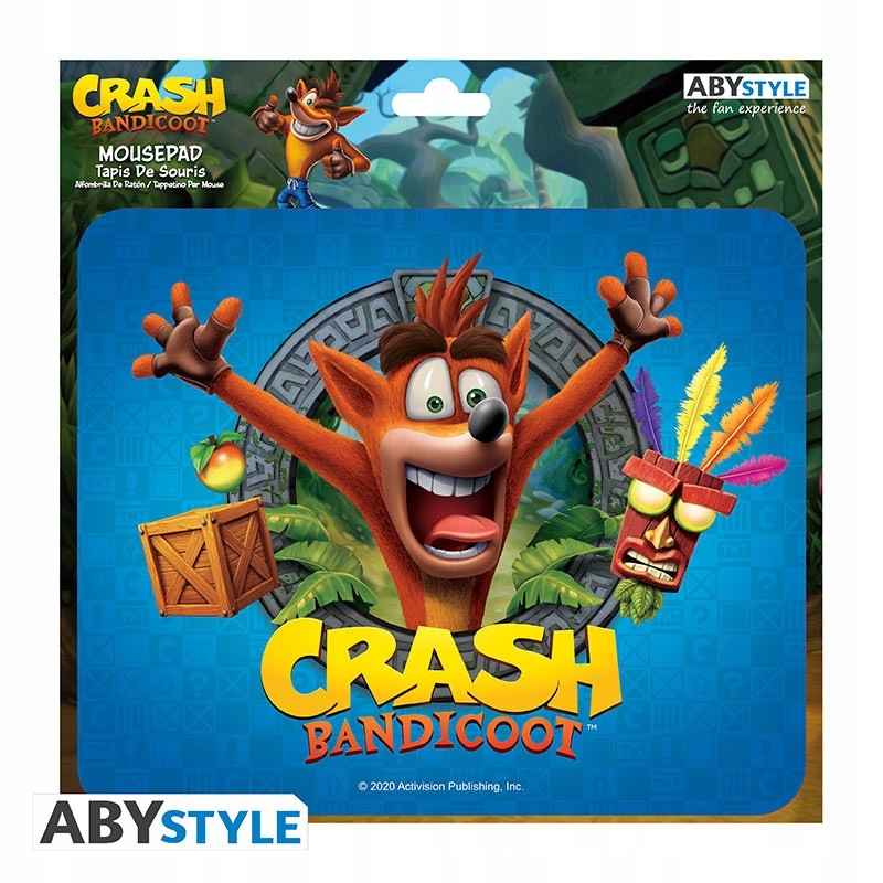 Liczencjonowany produkt z uniwersum Crash Bandicoot