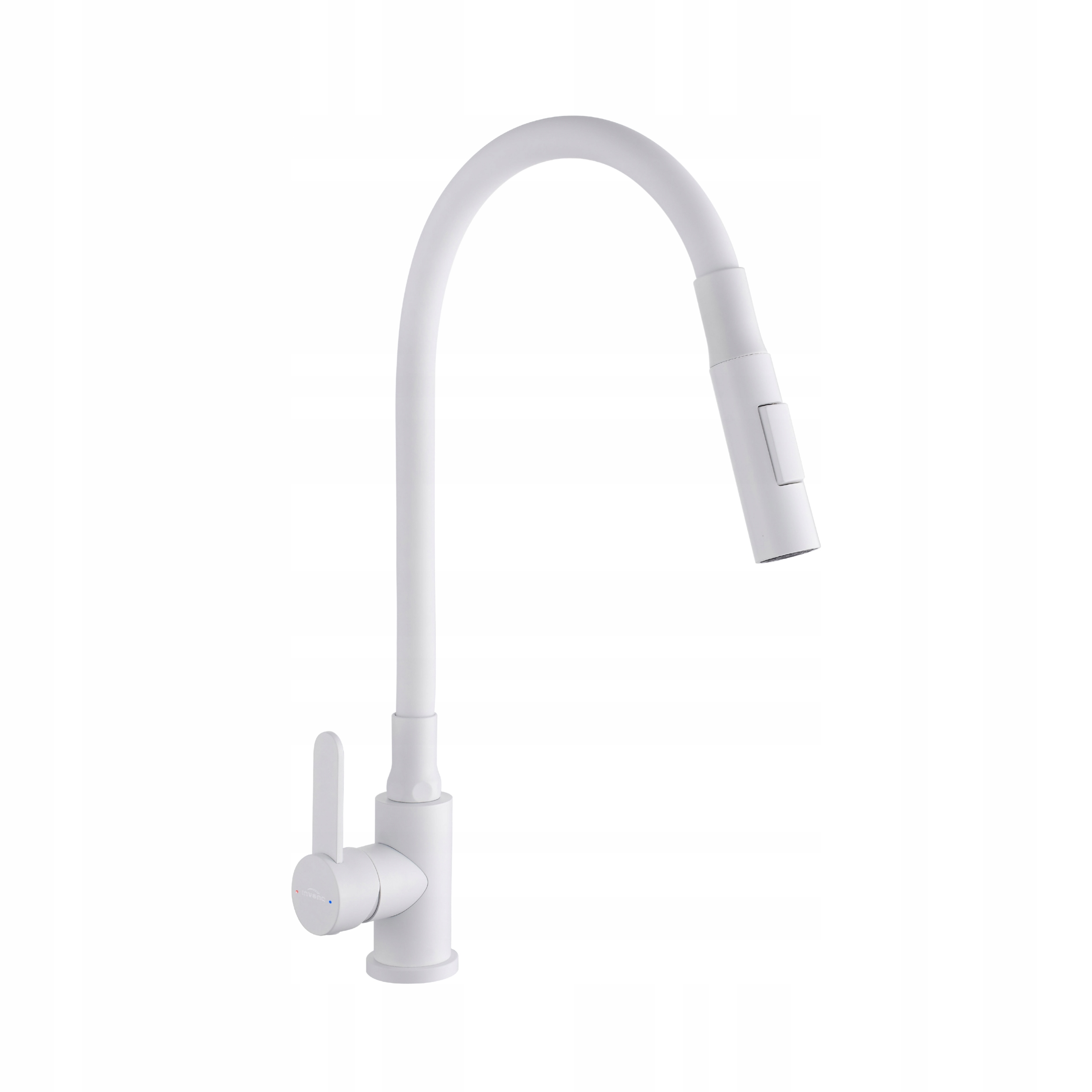Invena bateria kuchenna Dalis, biały BZ-64-002-L – Elegancja i funkcjonalność w Twojej kuchni