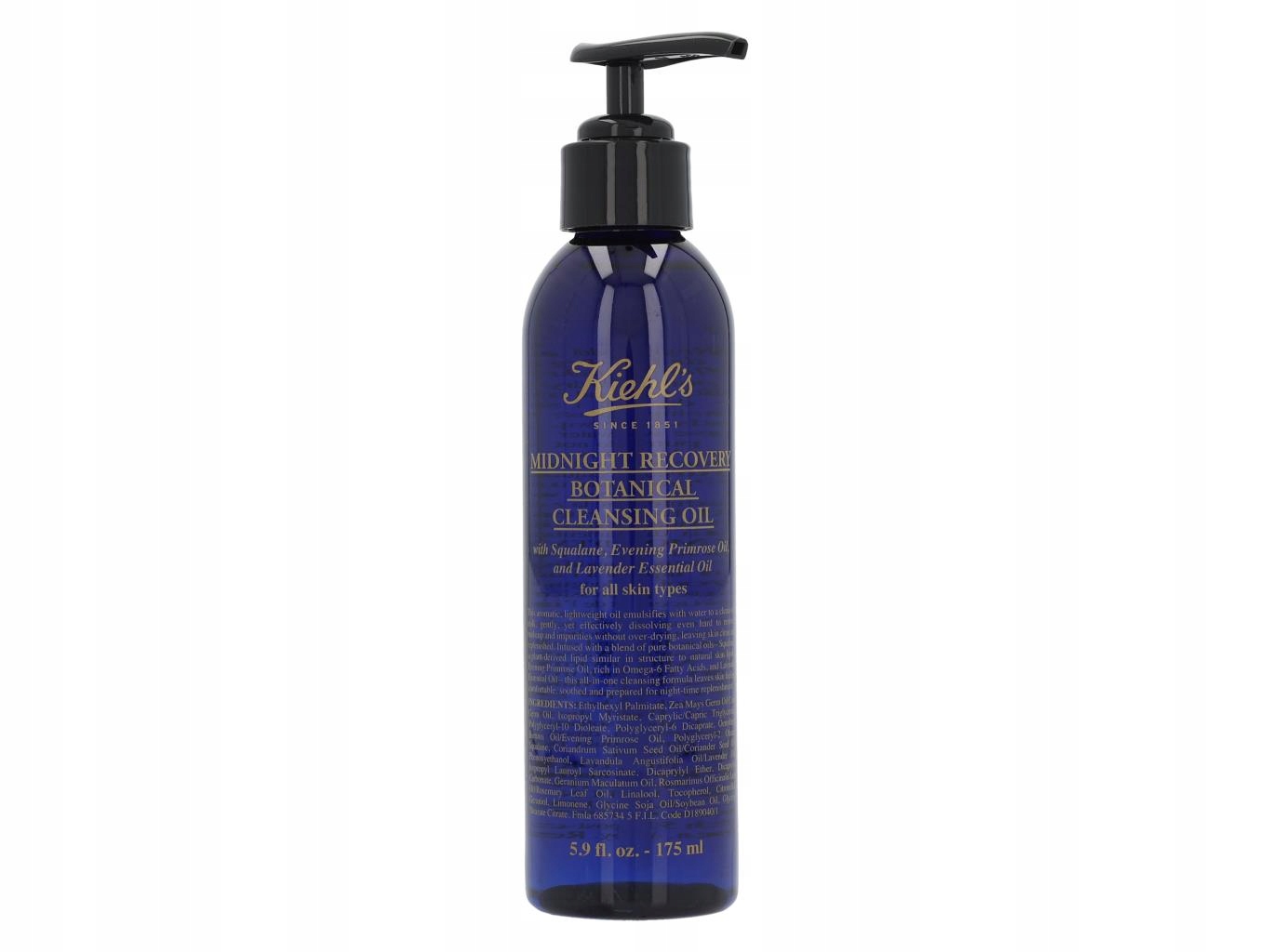 Kiehl's Midnight Recovery Botanical Cleansing Oil – Naturalne oczyszczanie twarzy
