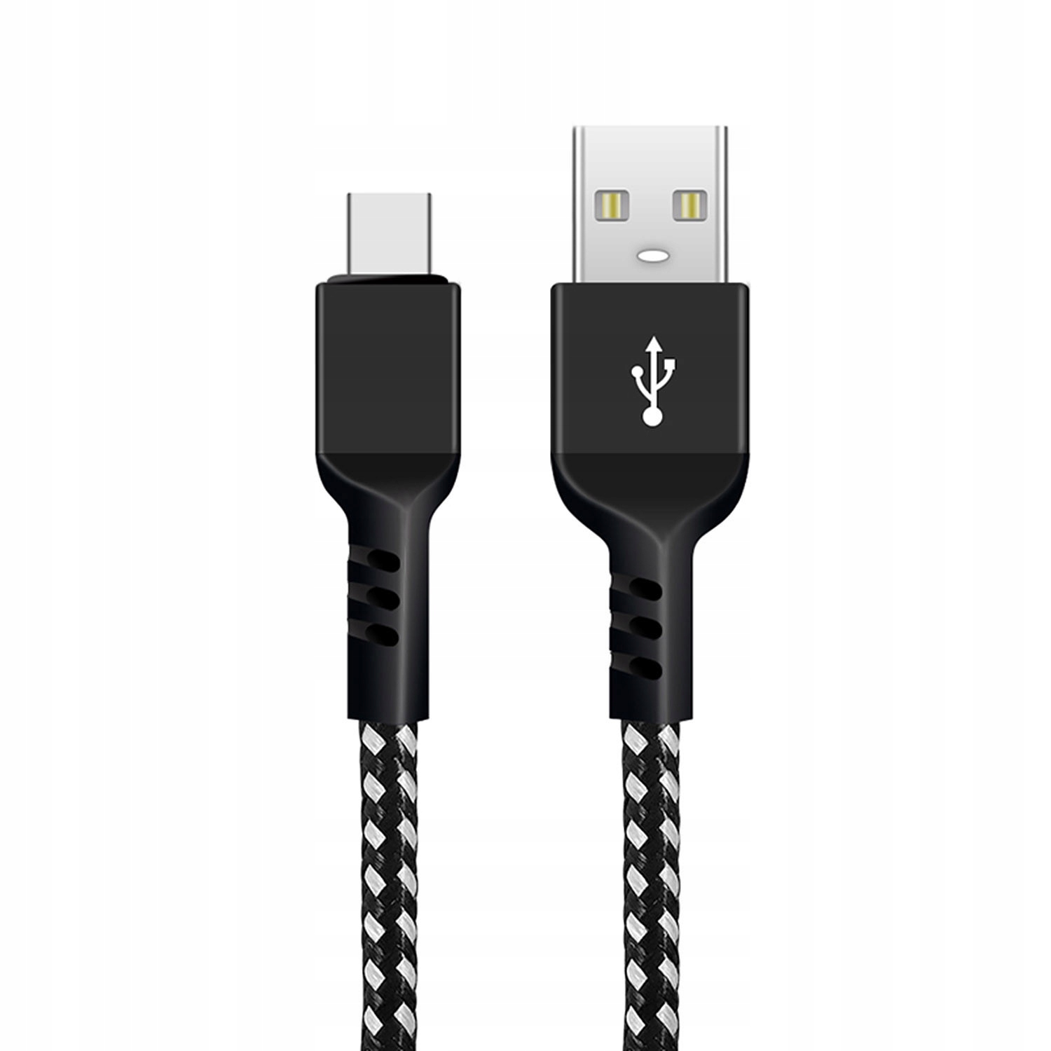 Kabel USB-A - USB-C 1 m Czarny Maclean Energy MCE471 – Wysoka jakość i niezawodność